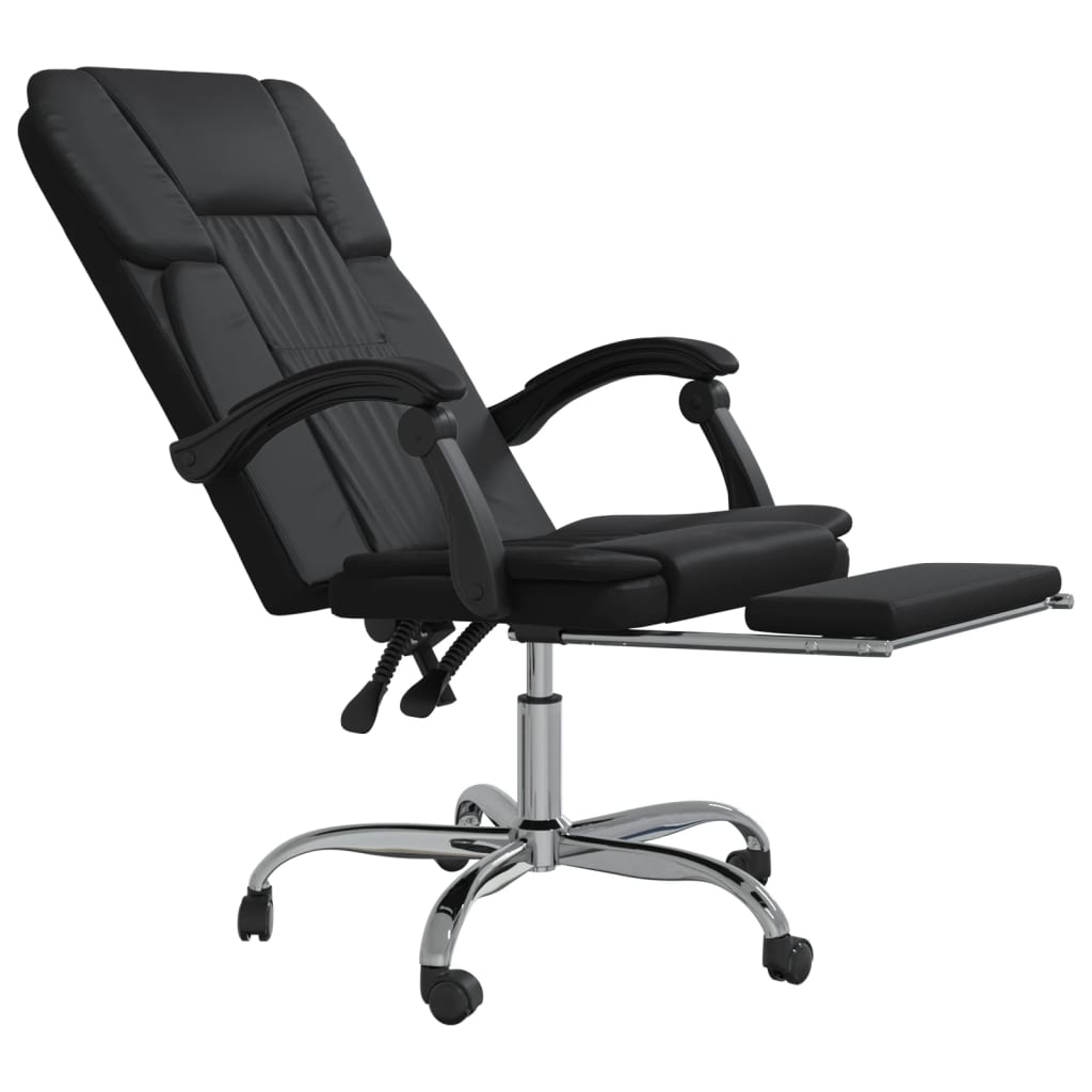 Fauteuil inclinable de bureau Noir Similicuir - XIOS