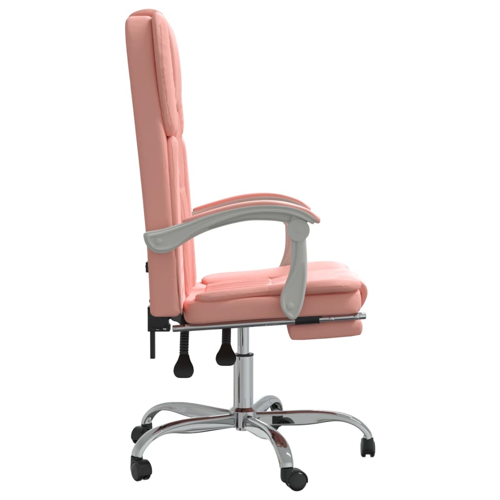 Fauteuil inclinable de bureau Rose Similicuir - XIOS