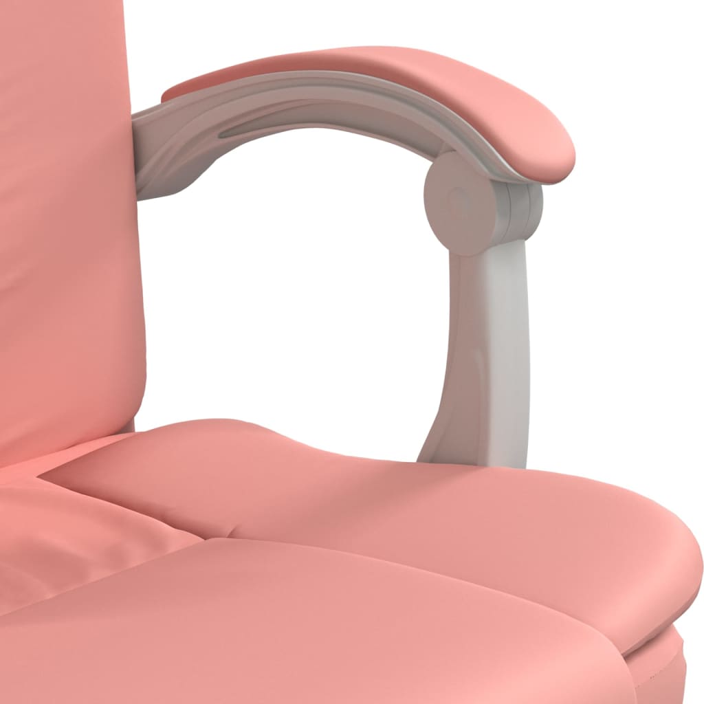 Fauteuil inclinable de bureau Rose Similicuir - XIOS