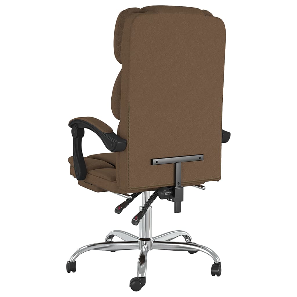 Fauteuil inclinable de bureau Marron Tissu - XIOS