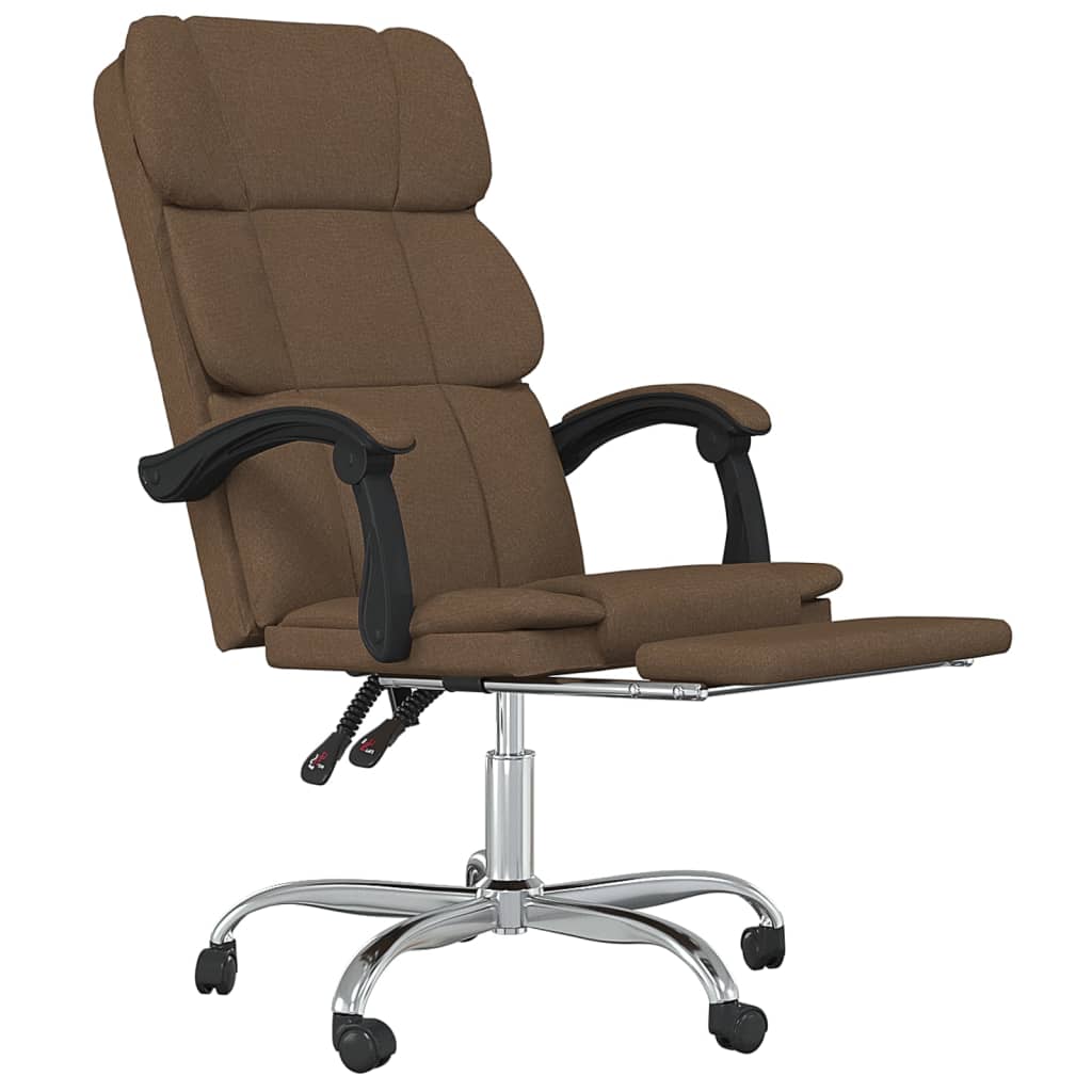 Fauteuil inclinable de bureau Marron Tissu - XIOS