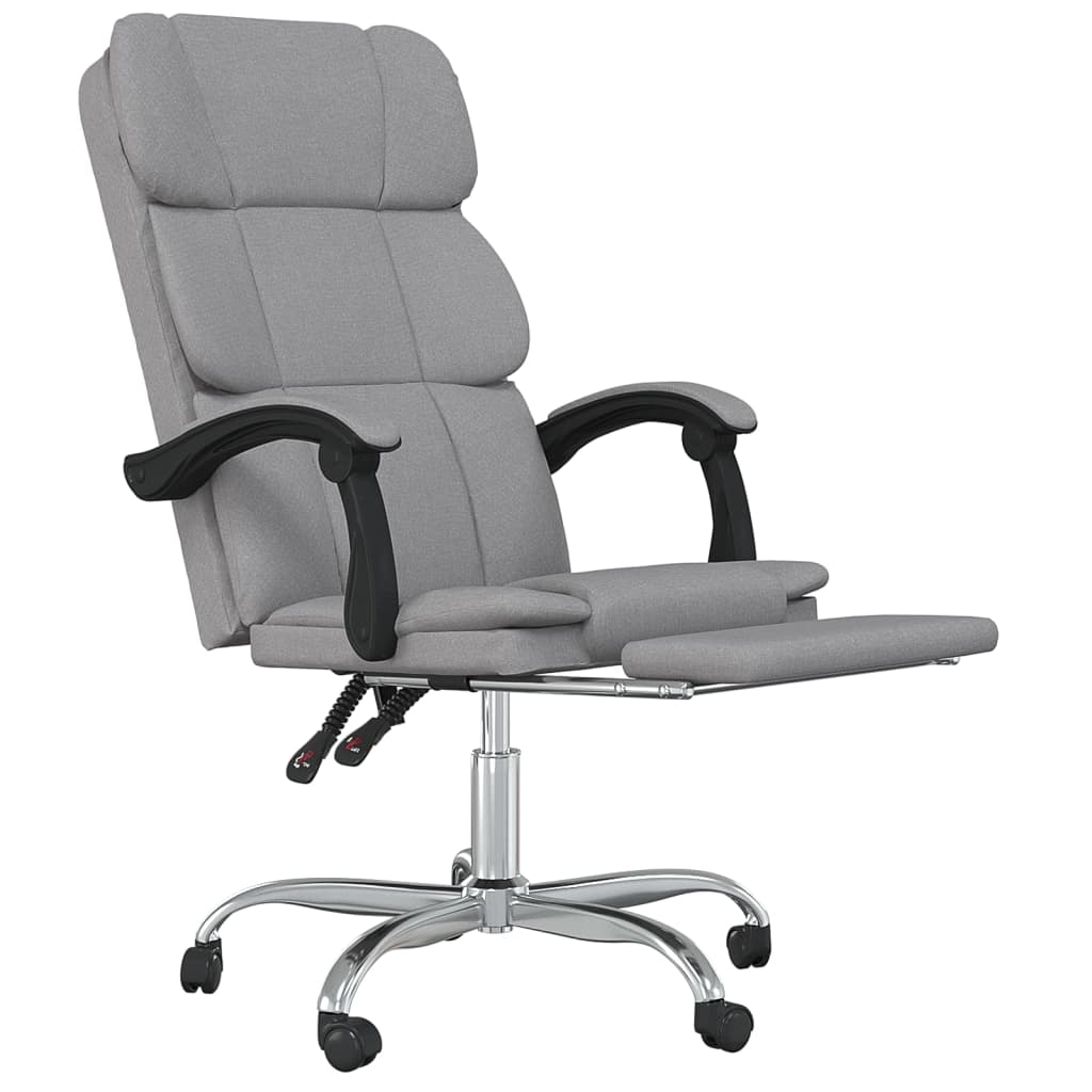 Fauteuil inclinable de bureau Gris clair Tissu - XIOS