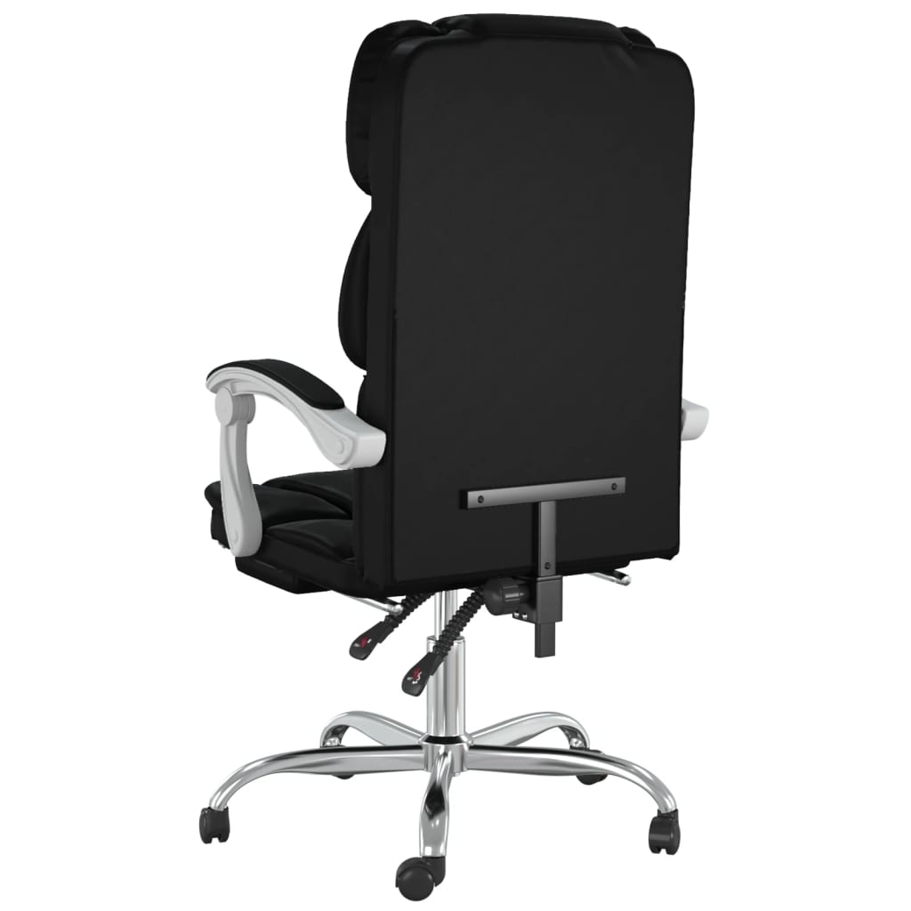 Fauteuil inclinable de bureau Noir Similicuir - XIOS