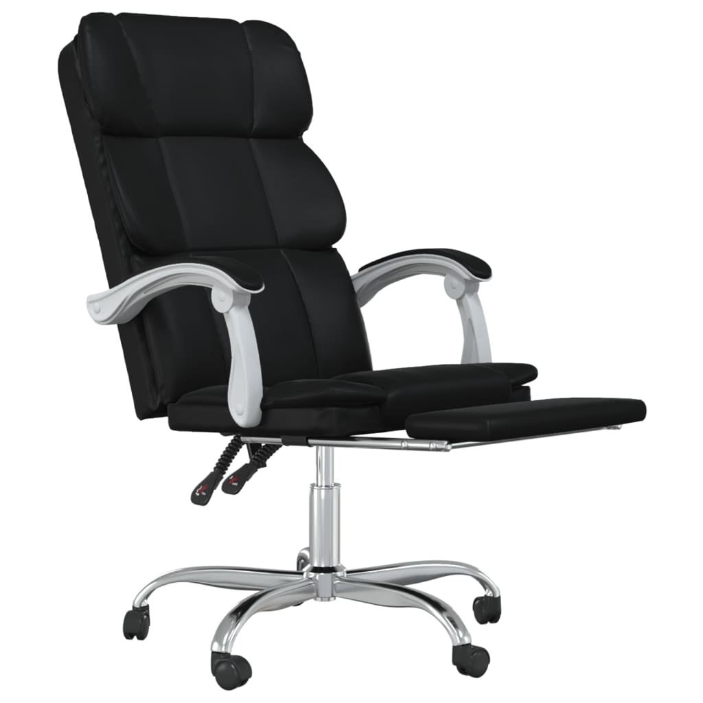 Fauteuil inclinable de bureau Noir Similicuir - XIOS