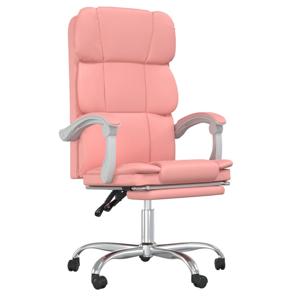 Fauteuil inclinable de bureau Rose Similicuir - XIOS
