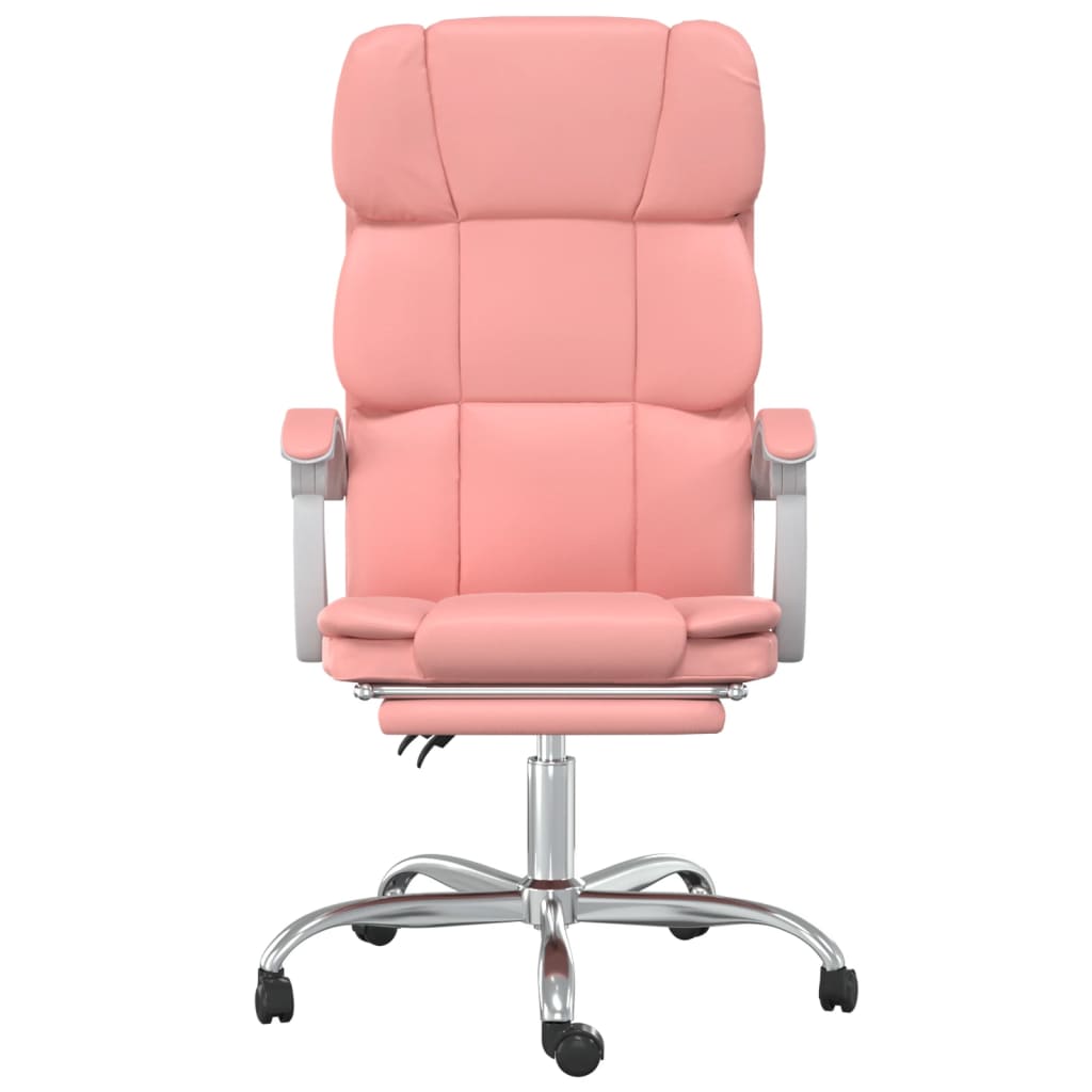 Fauteuil inclinable de bureau Rose Similicuir - XIOS