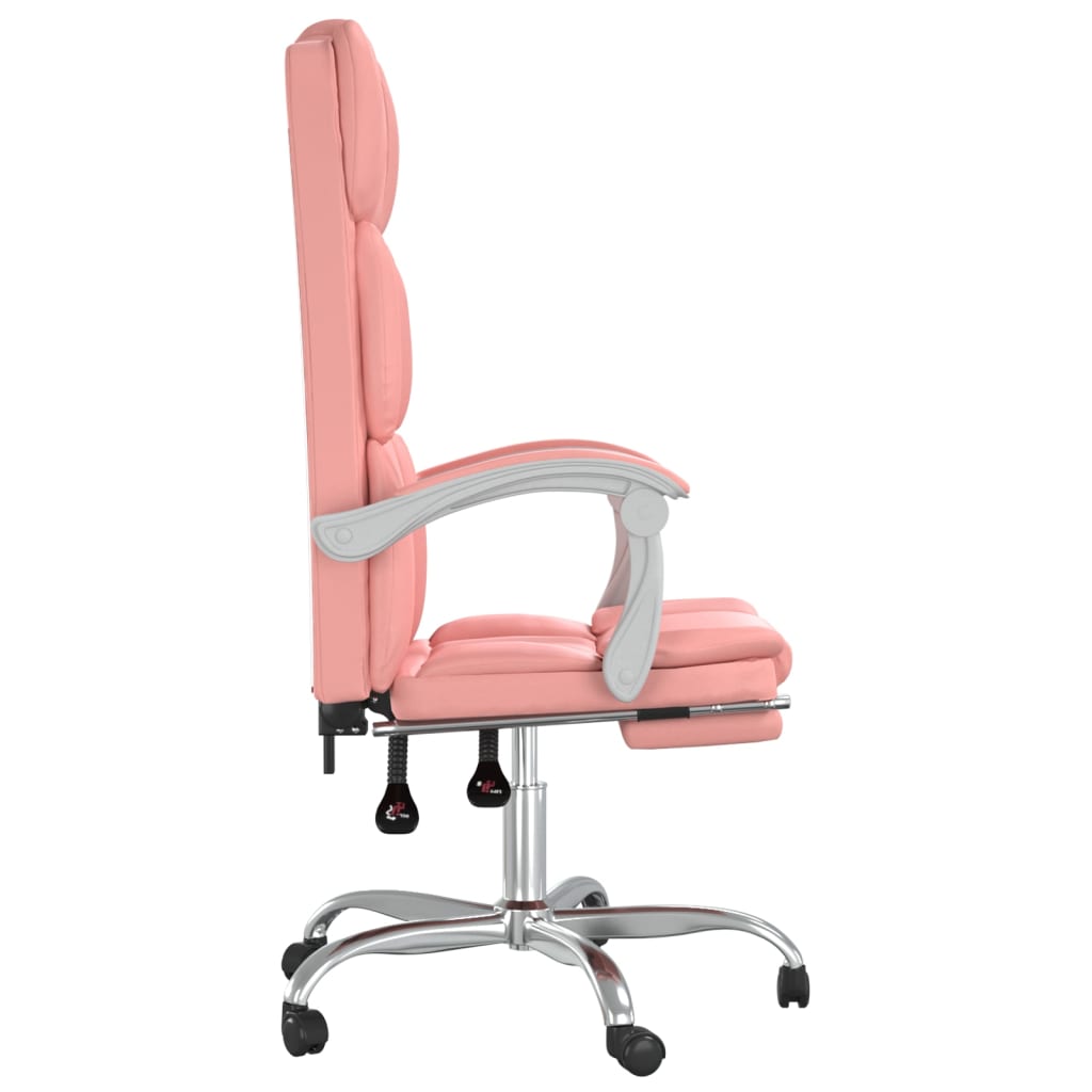 Fauteuil inclinable de bureau Rose Similicuir - XIOS