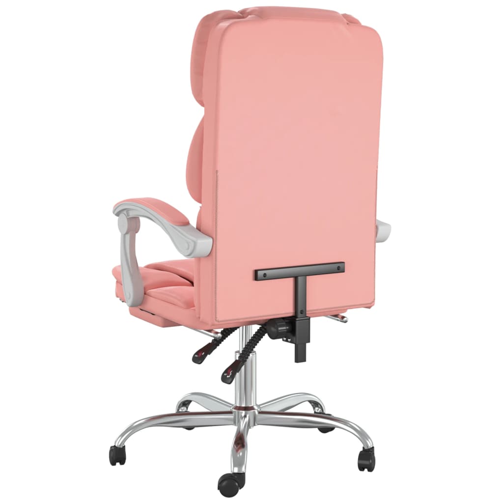 Fauteuil inclinable de bureau Rose Similicuir - XIOS