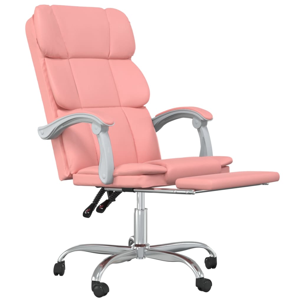 Fauteuil inclinable de bureau Rose Similicuir - XIOS