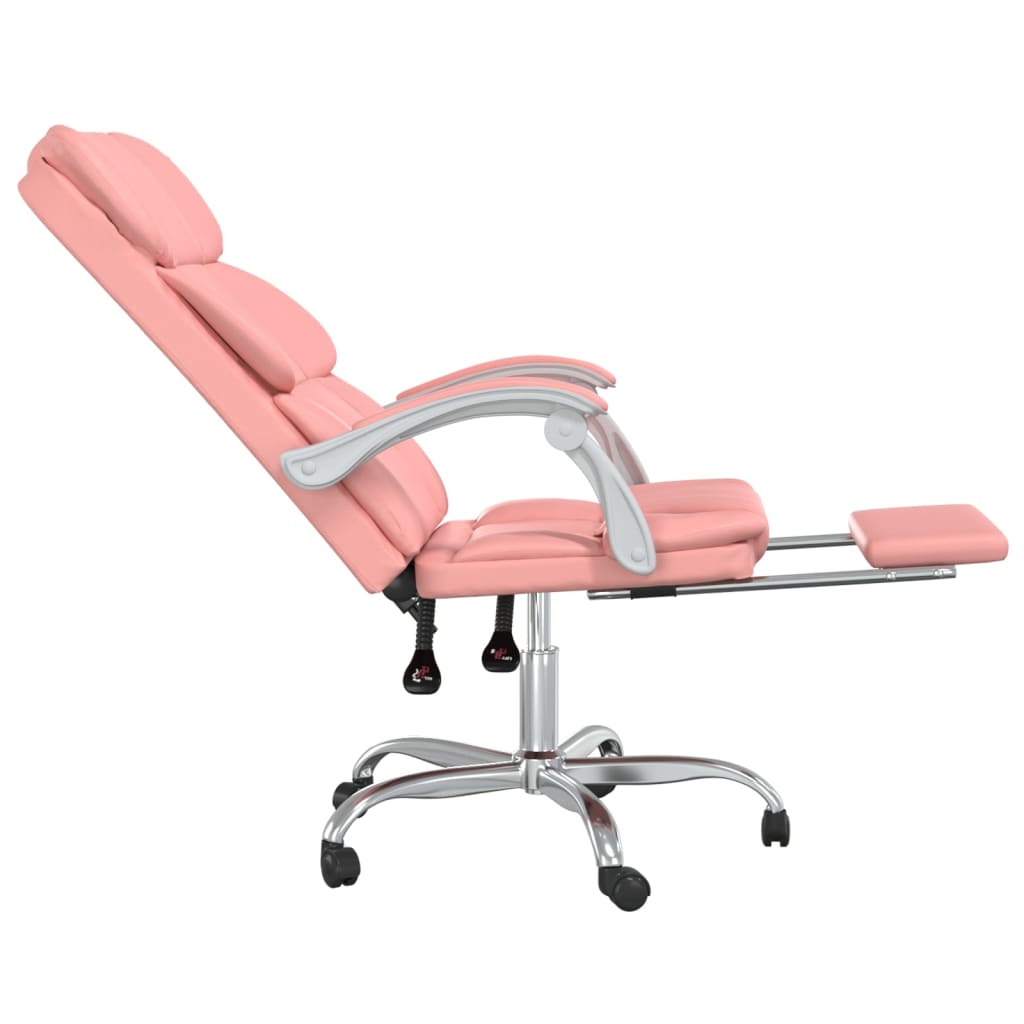 Fauteuil inclinable de bureau Rose Similicuir - XIOS