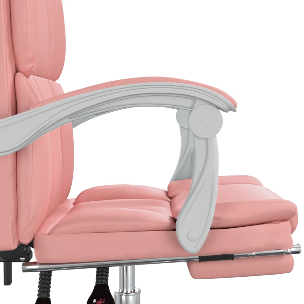 Fauteuil inclinable de bureau Rose Similicuir - XIOS