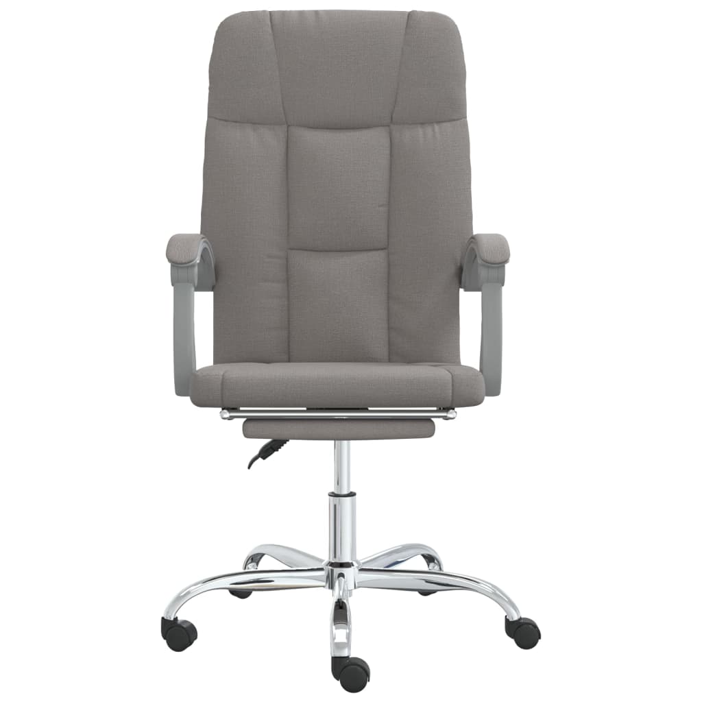 Fauteuil inclinable de bureau Taupe Tissu - XIOS