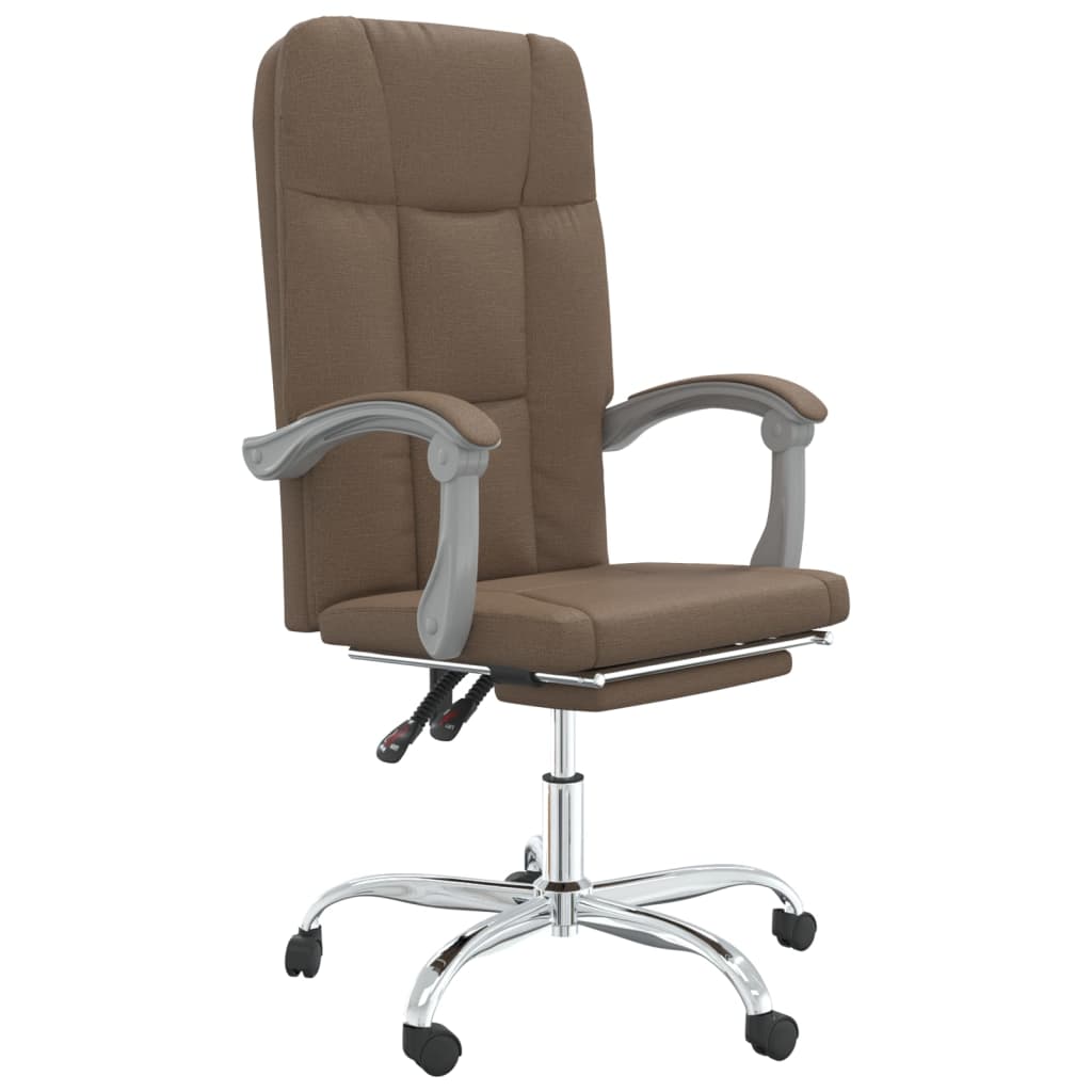 Fauteuil inclinable de bureau Marron Tissu - XIOS