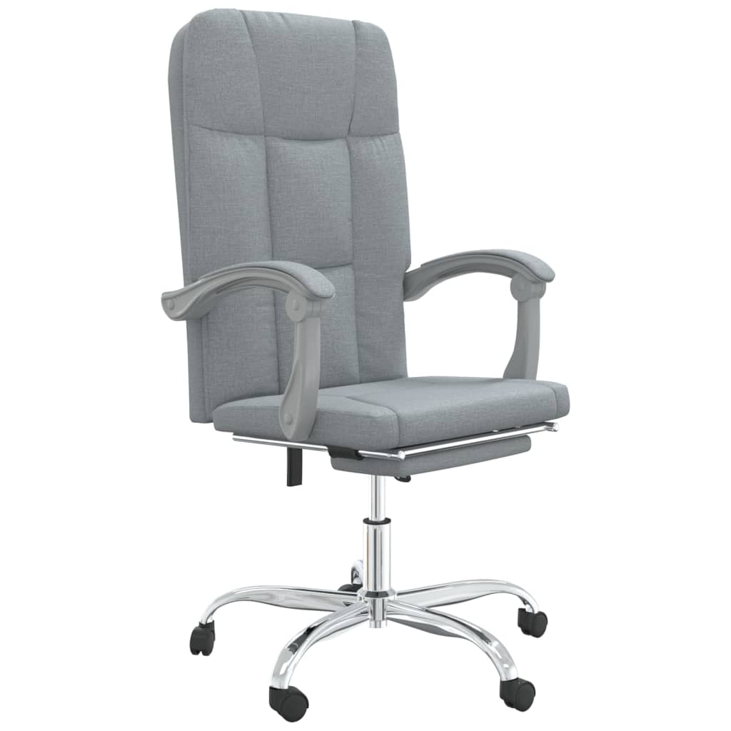 Fauteuil inclinable de bureau Gris clair Tissu - XIOS