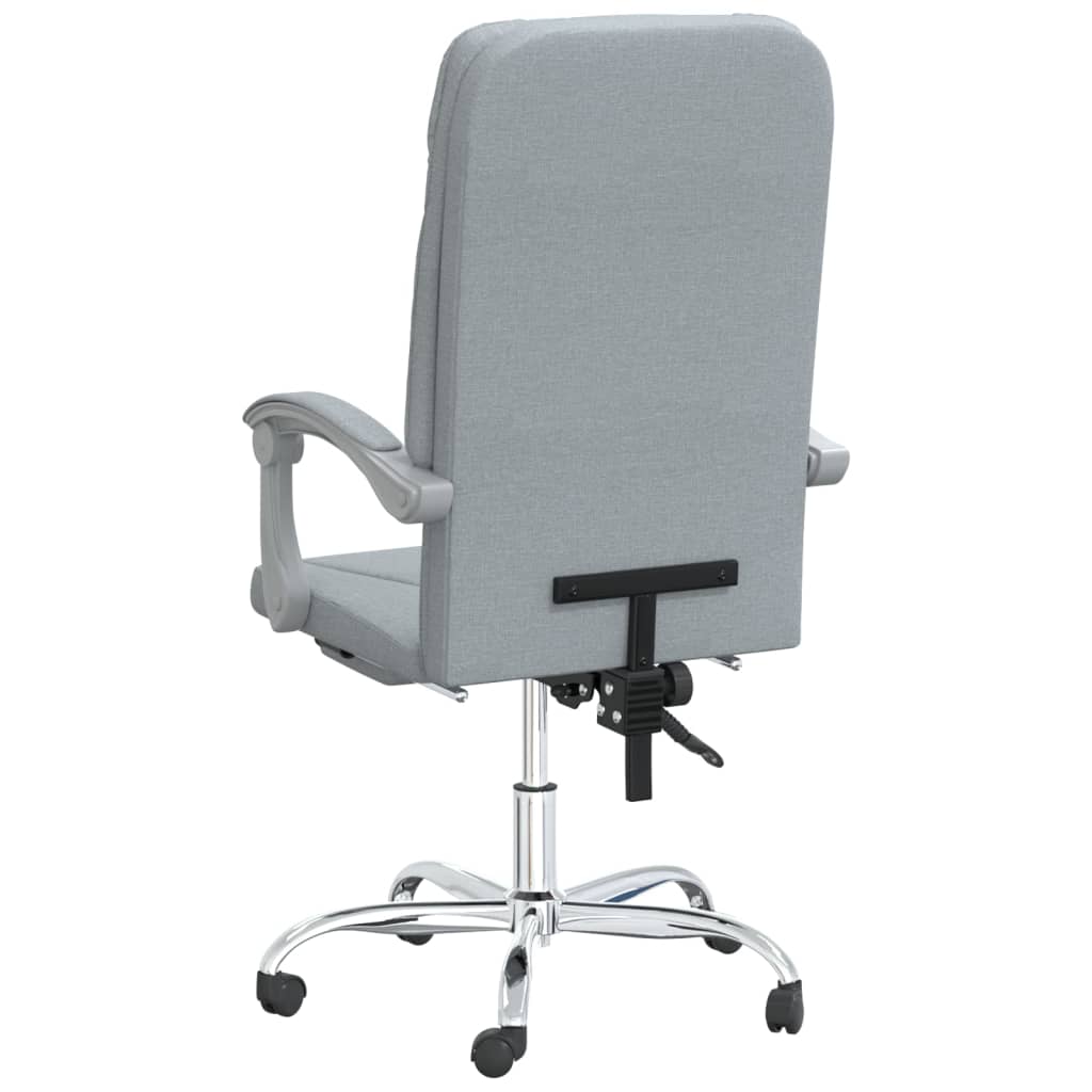 Fauteuil inclinable de bureau Gris clair Tissu - XIOS