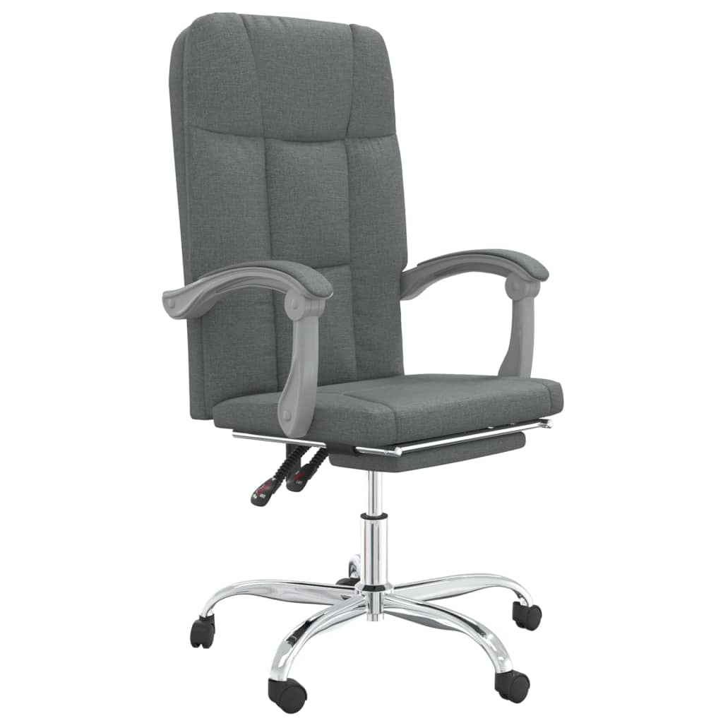 Fauteuil inclinable de bureau Gris foncé Tissu - XIOS