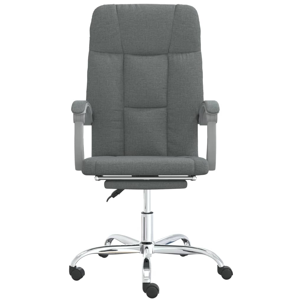 Fauteuil inclinable de bureau Gris foncé Tissu - XIOS