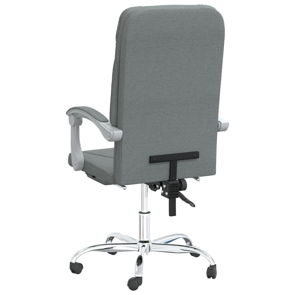 Fauteuil inclinable de bureau Gris foncé Tissu - XIOS
