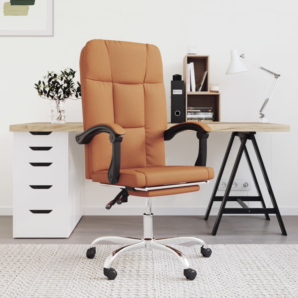 Fauteuil inclinable de bureau Marron Similicuir - XIOS
