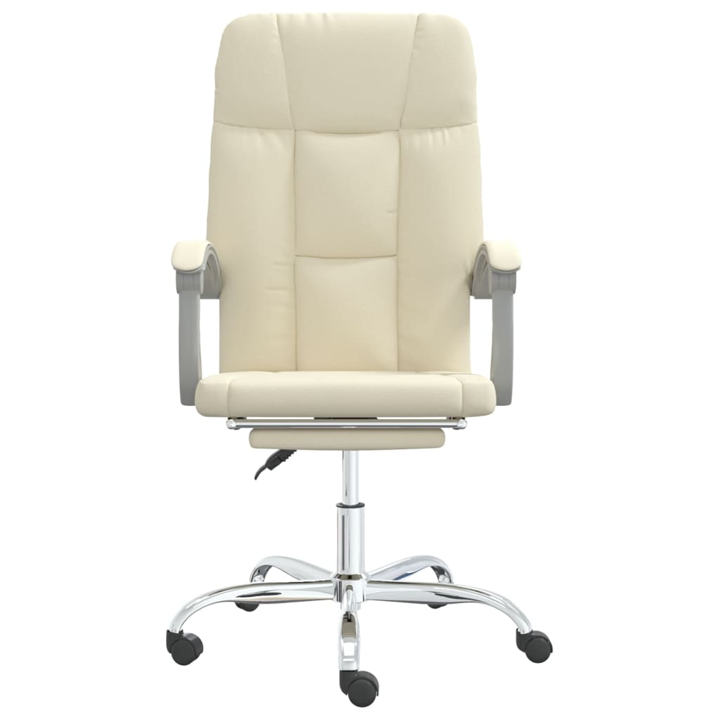 Fauteuil inclinable de bureau Crème Similicuir - XIOS