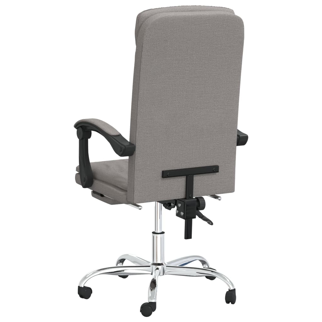 Fauteuil inclinable de bureau Taupe Tissu - XIOS