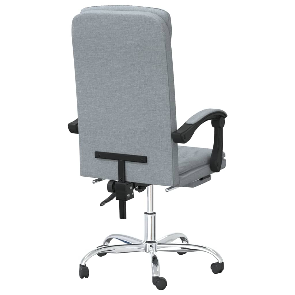 Fauteuil inclinable de bureau Gris clair Tissu - XIOS