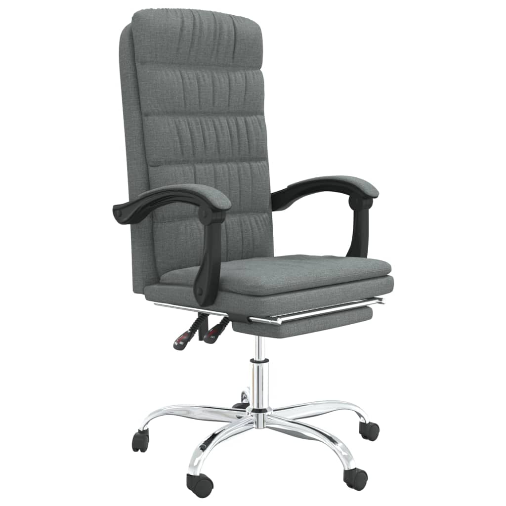 Fauteuil inclinable de bureau Gris foncé Tissu - XIOS
