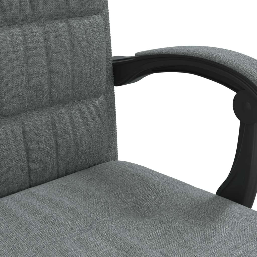 Fauteuil inclinable de bureau Gris foncé Tissu - XIOS