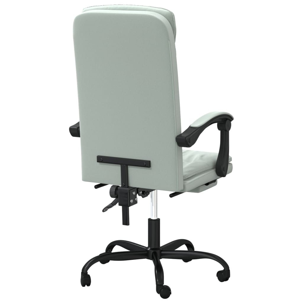 Fauteuil inclinable de bureau Gris clair Velours - XIOS