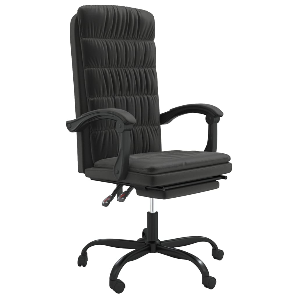 Fauteuil inclinable de bureau Noir Velours - XIOS