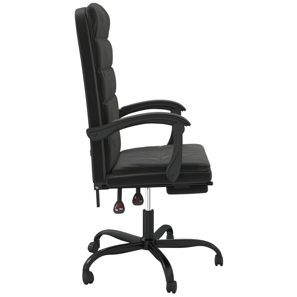 Fauteuil inclinable de bureau Noir Velours - XIOS