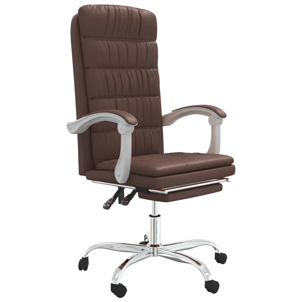 Fauteuil inclinable de bureau Marron Similicuir - XIOS