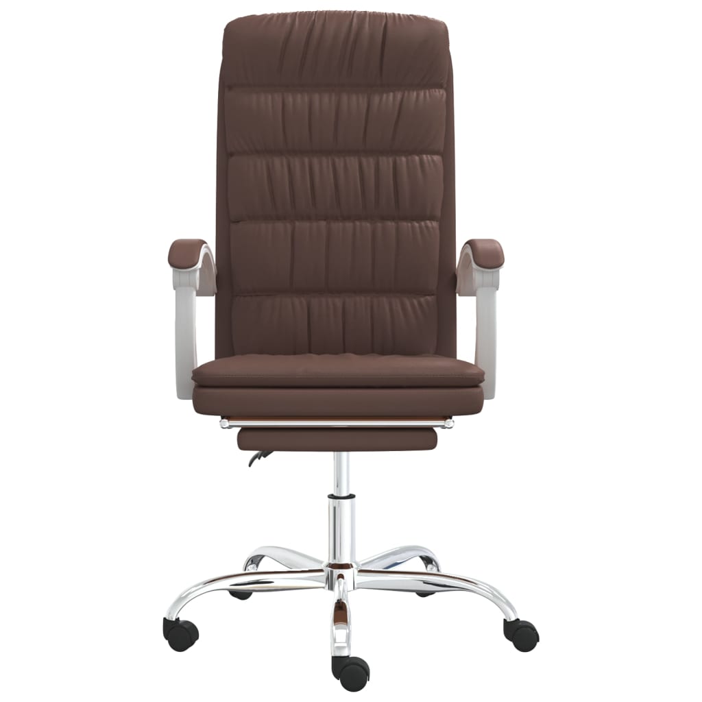 Fauteuil inclinable de bureau Marron Similicuir - XIOS