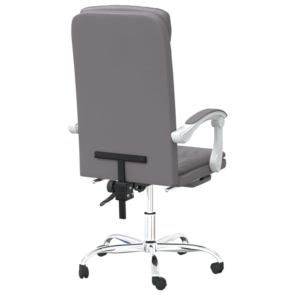 Fauteuil inclinable de bureau Gris Similicuir - XIOS