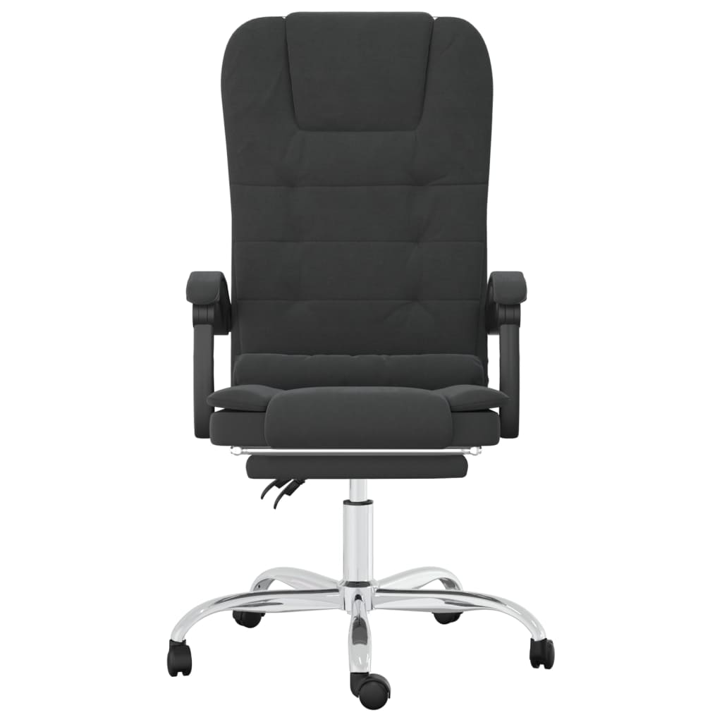 Fauteuil de massage inclinable de bureau Noir Similicuir - XIOS