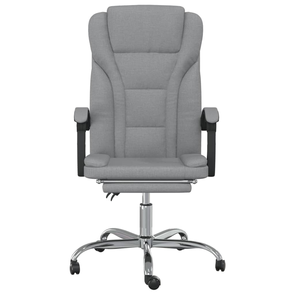 Fauteuil inclinable de bureau Gris clair Tissu - XIOS