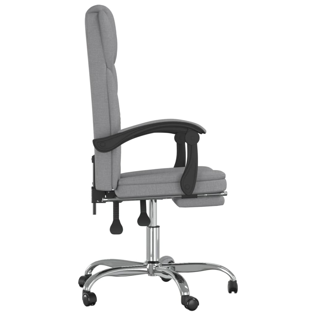 Fauteuil inclinable de bureau Gris clair Tissu - XIOS