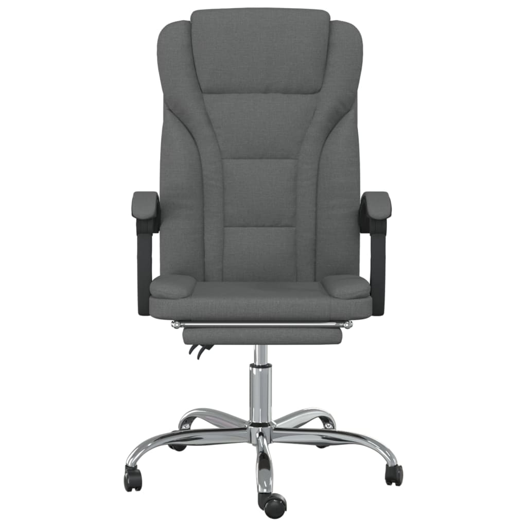 Fauteuil inclinable de bureau Gris foncé Tissu - XIOS