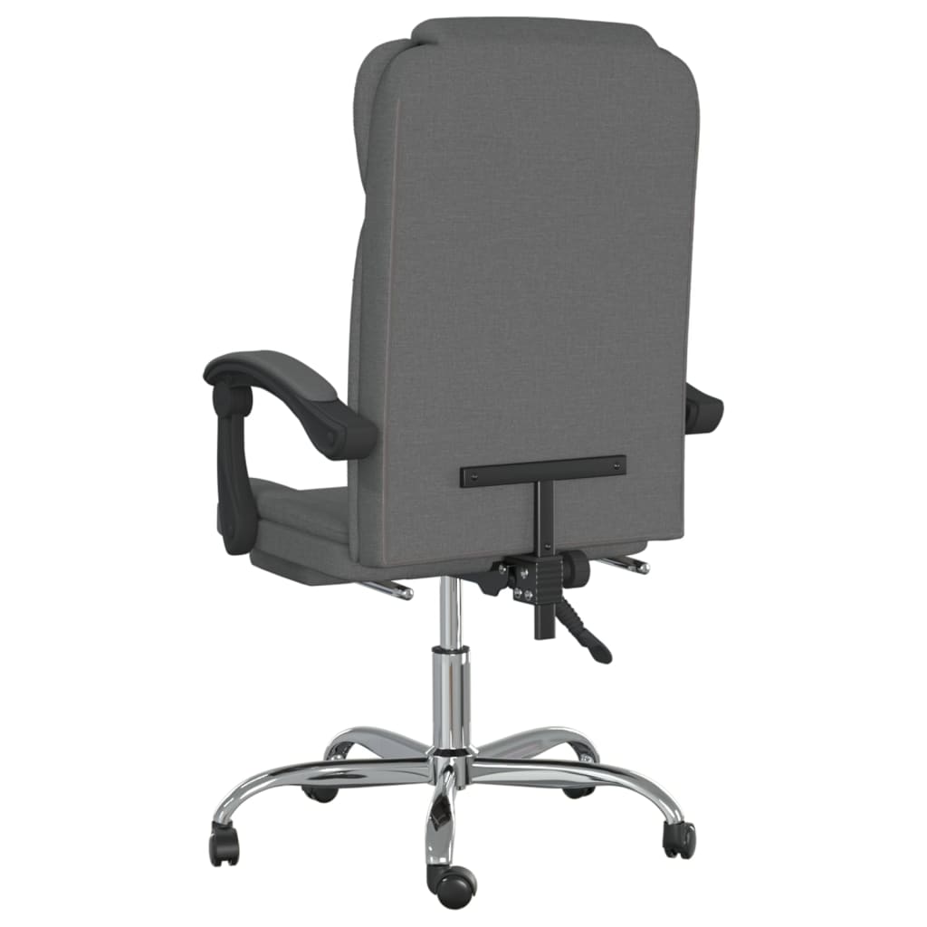 Fauteuil inclinable de bureau Gris foncé Tissu - XIOS