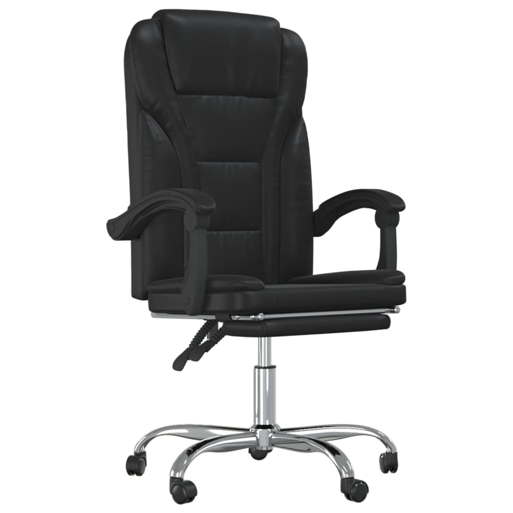 Fauteuil inclinable de bureau Noir Similicuir - XIOS