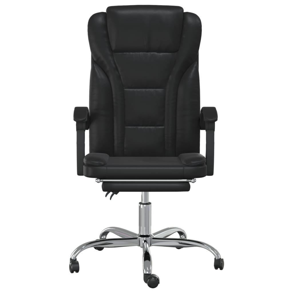 Fauteuil inclinable de bureau Noir Similicuir - XIOS