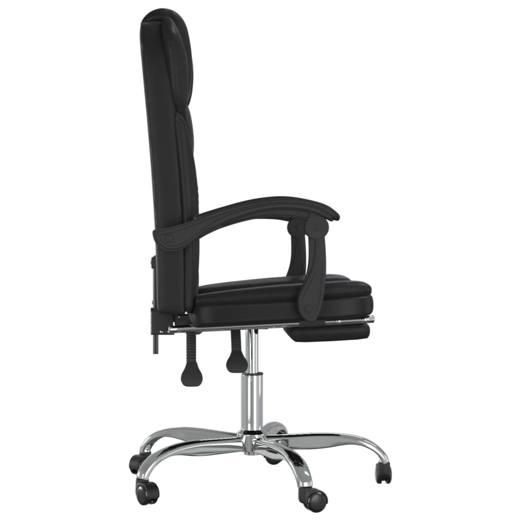 Fauteuil inclinable de bureau Noir Similicuir - XIOS