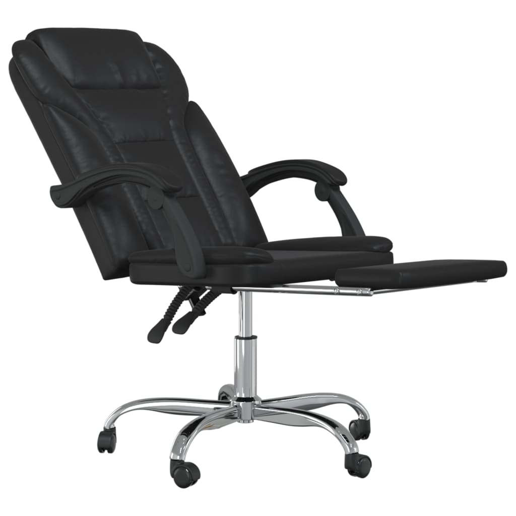 Fauteuil inclinable de bureau Noir Similicuir - XIOS