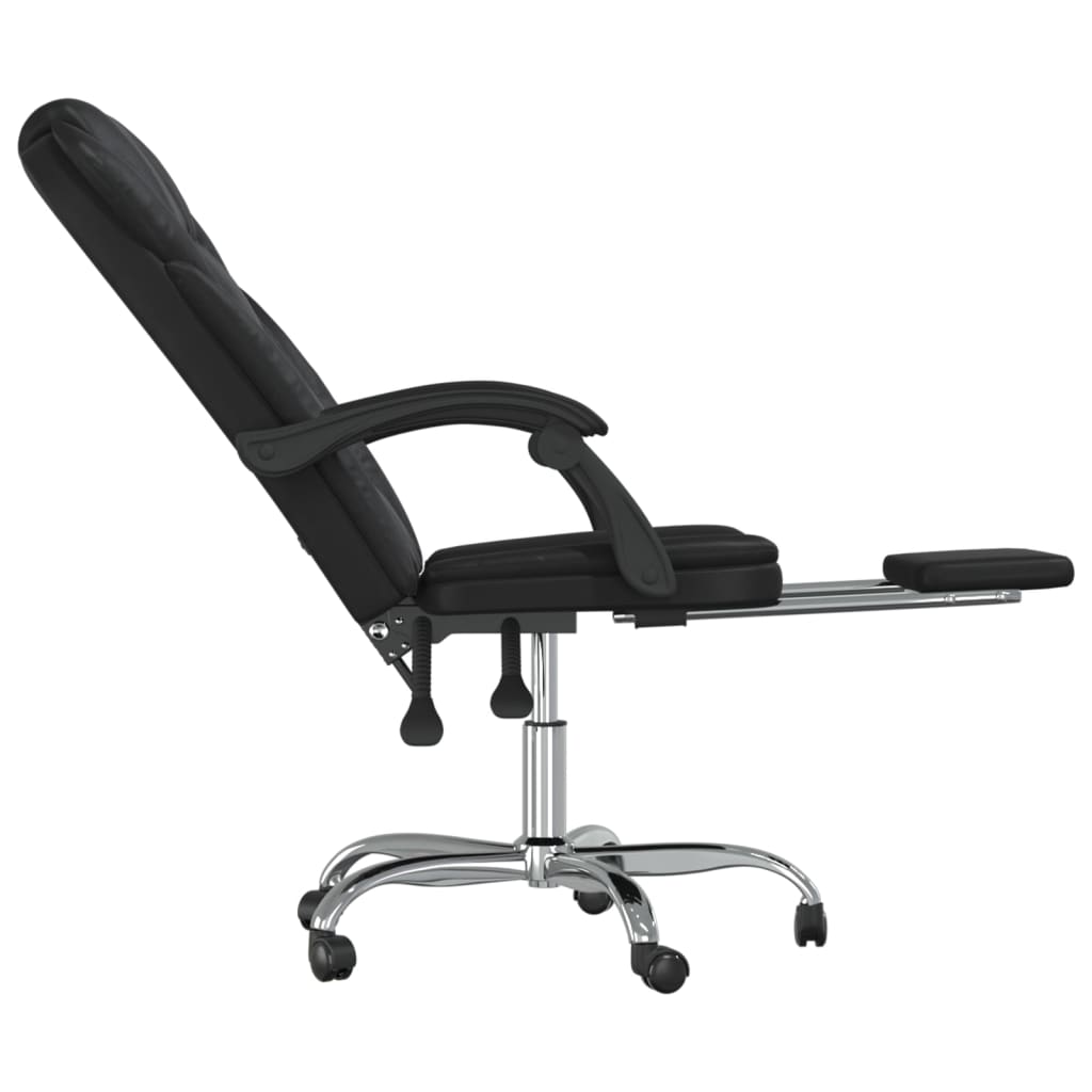 Fauteuil inclinable de bureau Noir Similicuir - XIOS