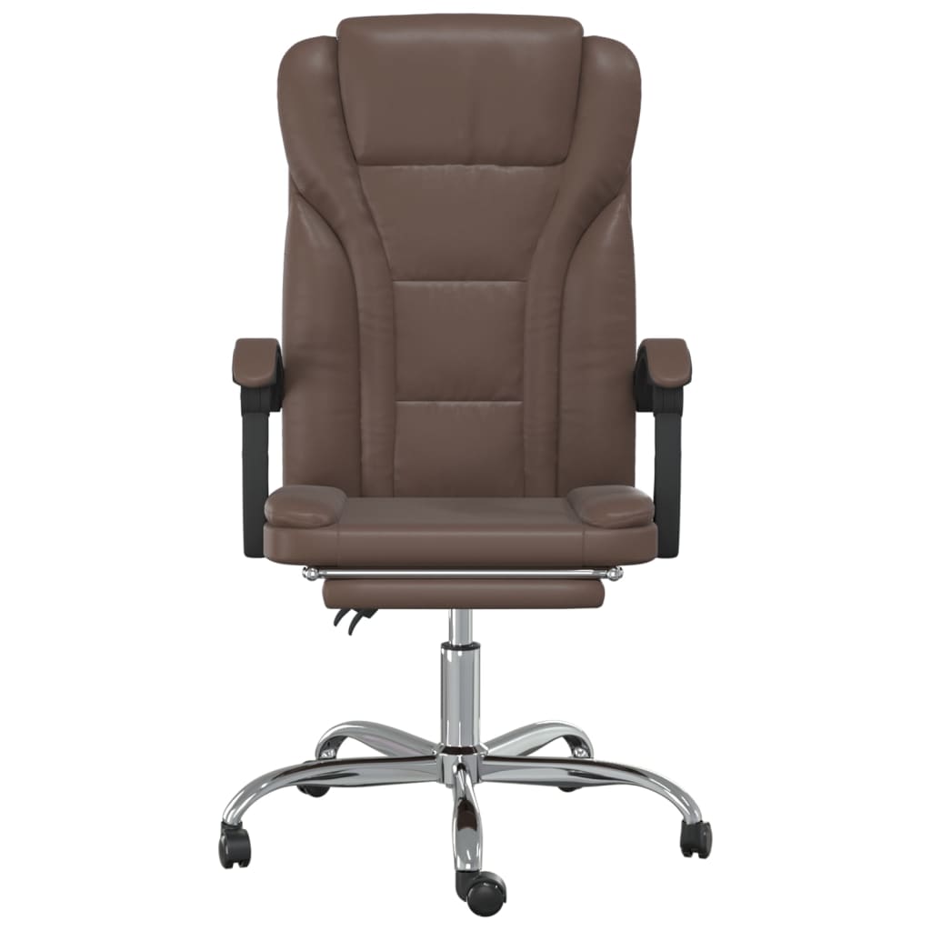 Fauteuil inclinable de bureau Marron Similicuir - XIOS
