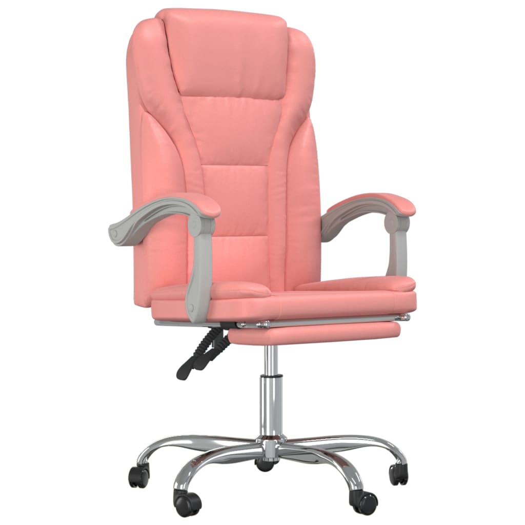 Fauteuil inclinable de bureau Rose Similicuir - XIOS