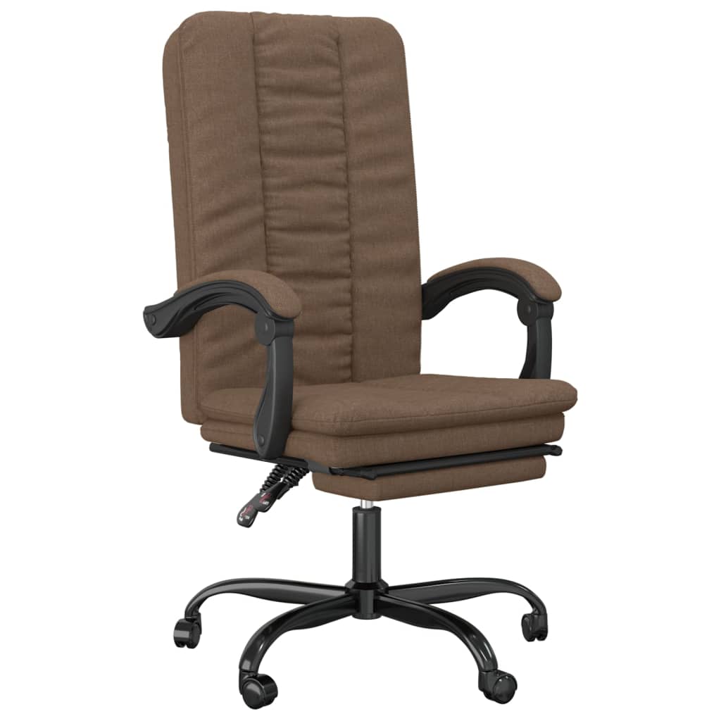 Fauteuil inclinable de bureau Marron Tissu - XIOS