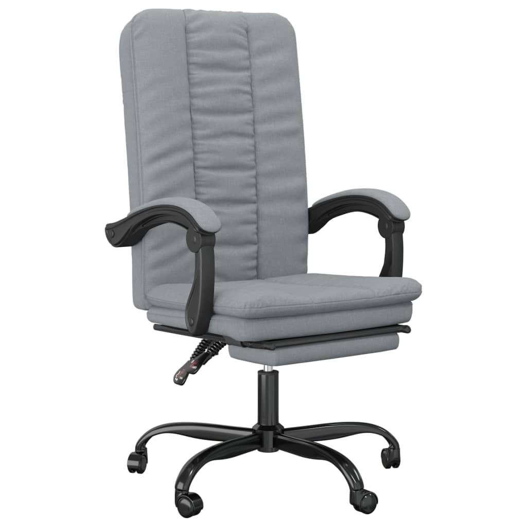 Fauteuil inclinable de bureau Gris clair Tissu - XIOS