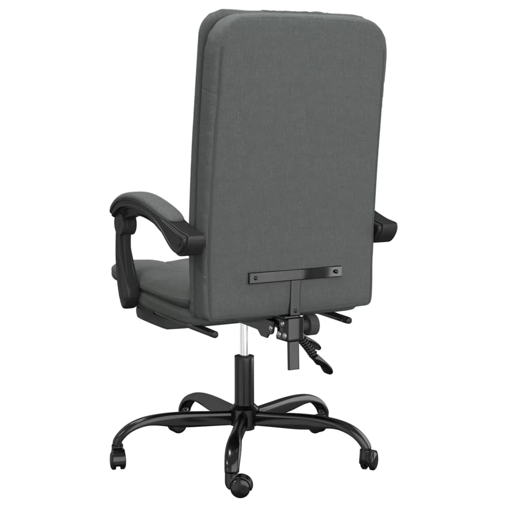 Fauteuil inclinable de bureau Gris foncé Tissu - XIOS