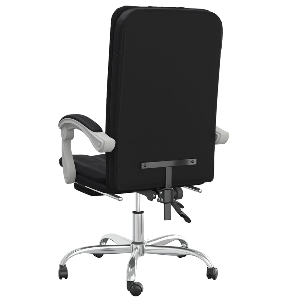 Fauteuil inclinable de bureau Noir Similicuir - XIOS